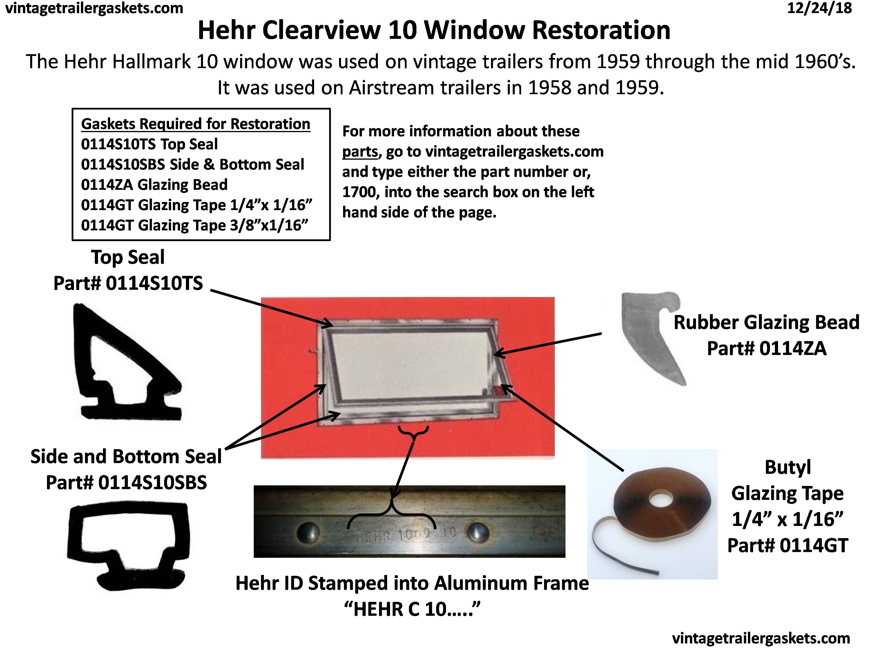 Hehr Clearview 1000 Vintage Awning Window
